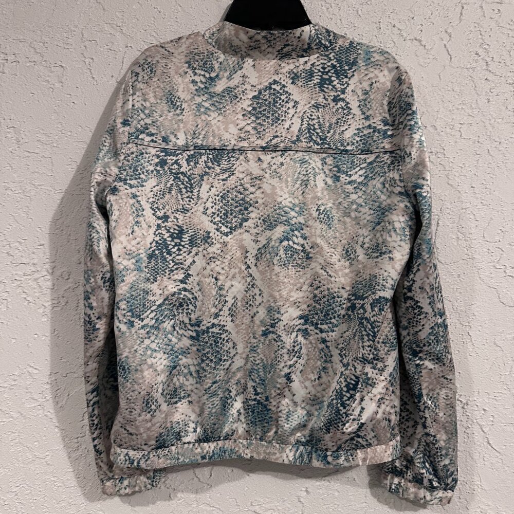 Tart Collections Python Print Zip Jacket Size S C… - image 6